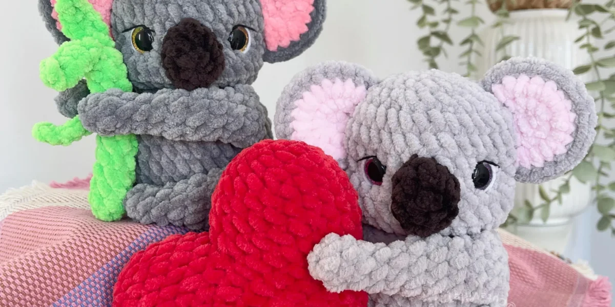 The cutevilletoys koala pattern is the kind of free crochet pattern