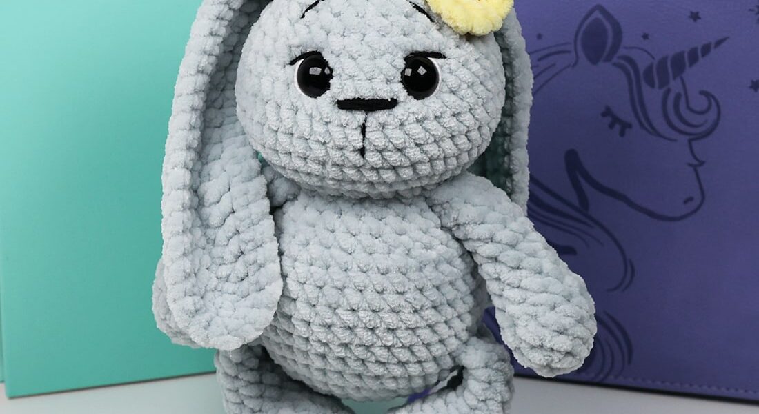Crochet Bunny Pattern PDF – Beginner Floppy Ear Amigurumi