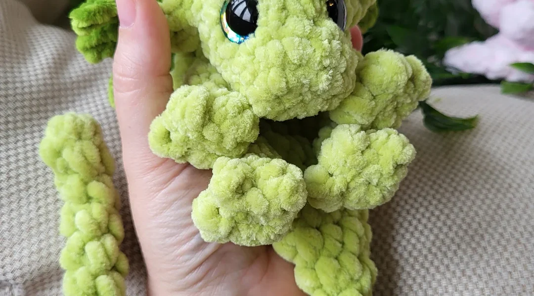 Diddy Dex Dragon Crochet Pattern PDF – Pocket Sized Snuggler