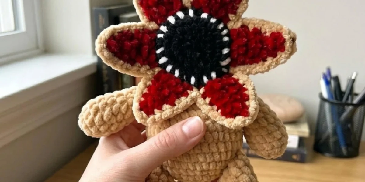 Demogorgon Crochet Pattern – Creepy-Cute Amigurumi PDF