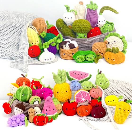 Digital Ebook 50 Farmer’s Market Crochet Pattern Mega Bundle